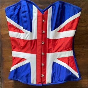 Gently Used STEEL Over Bust Waist 28